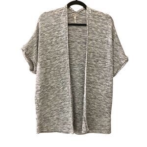 Kirra short sleeve slub knit style open front cardigan